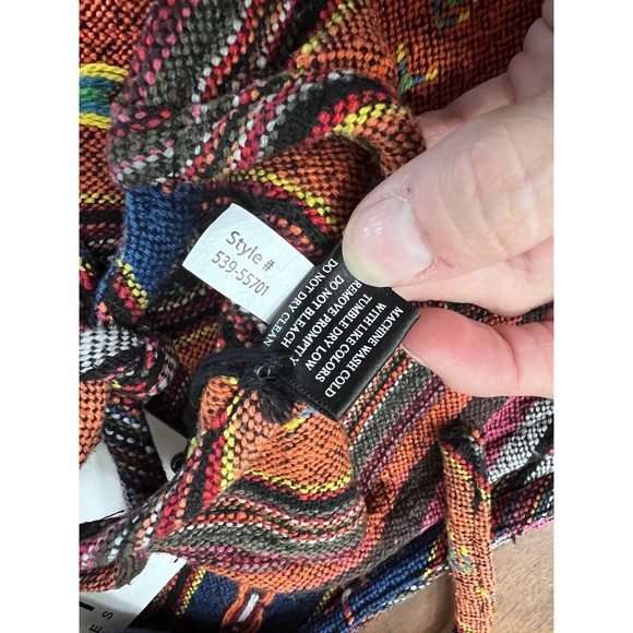 Bobi Los Angeles Sleeveless Romper Aztec Southwest Tie Boho Size XS Multicolor - Picture 9 of 13